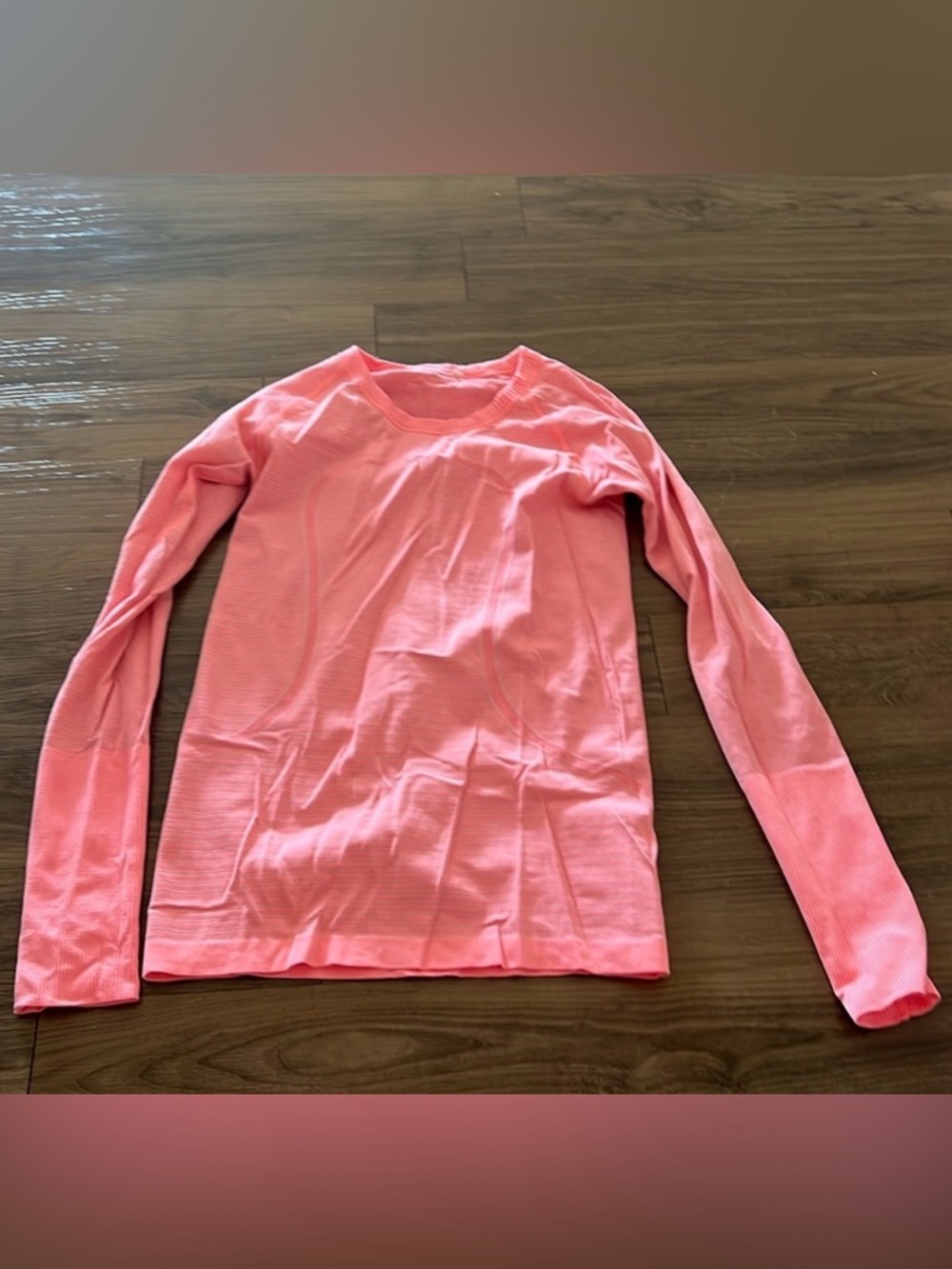 lululemon athletica Long-Sleeve Top - Coral